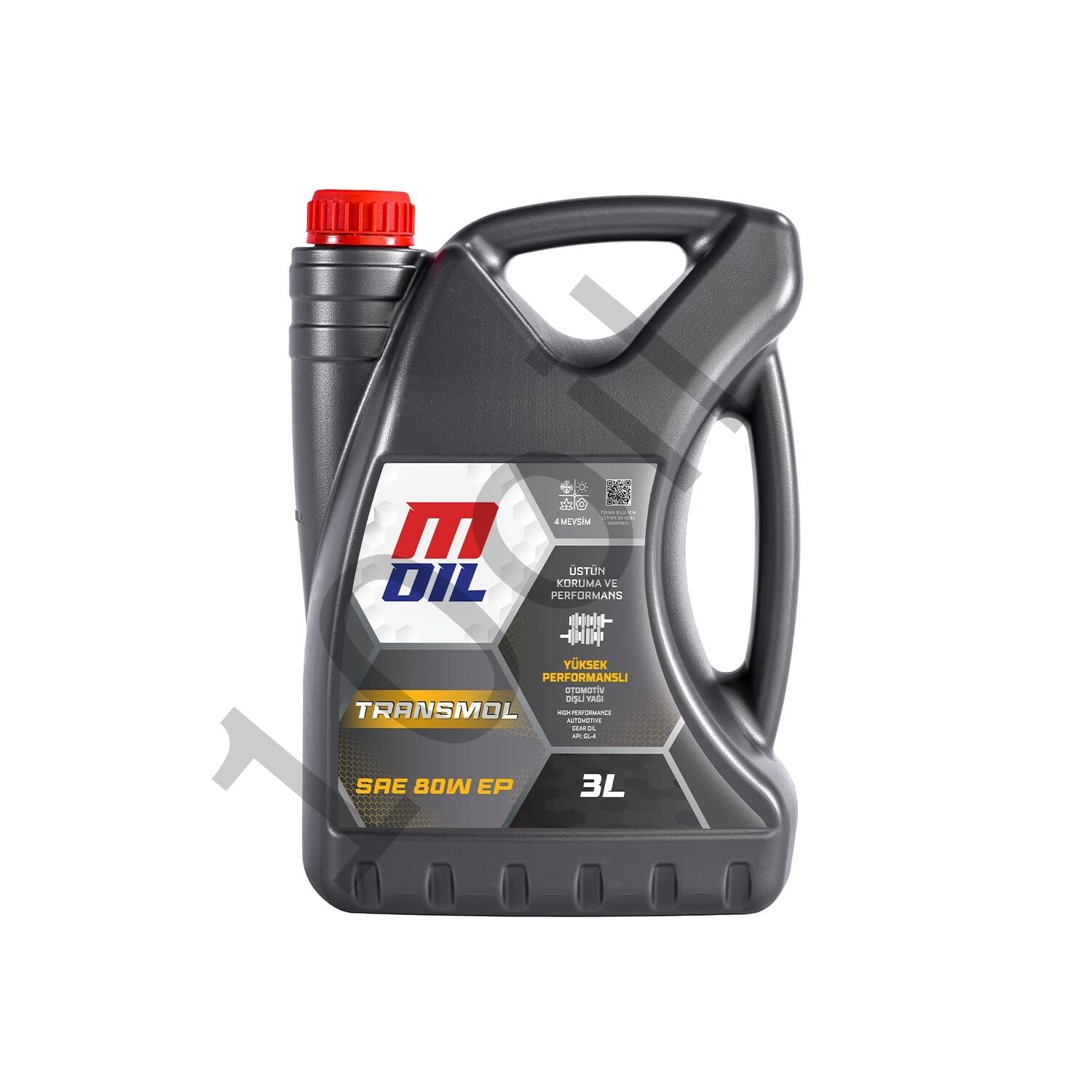 MOil Transmol EP 80W Şanzıman Yağı - 3 Litre