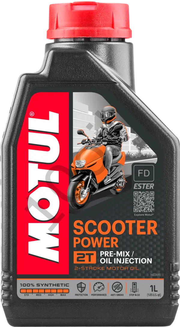 MOTUL SCOOTER POWER 2T Motor Yağı 1 Litre