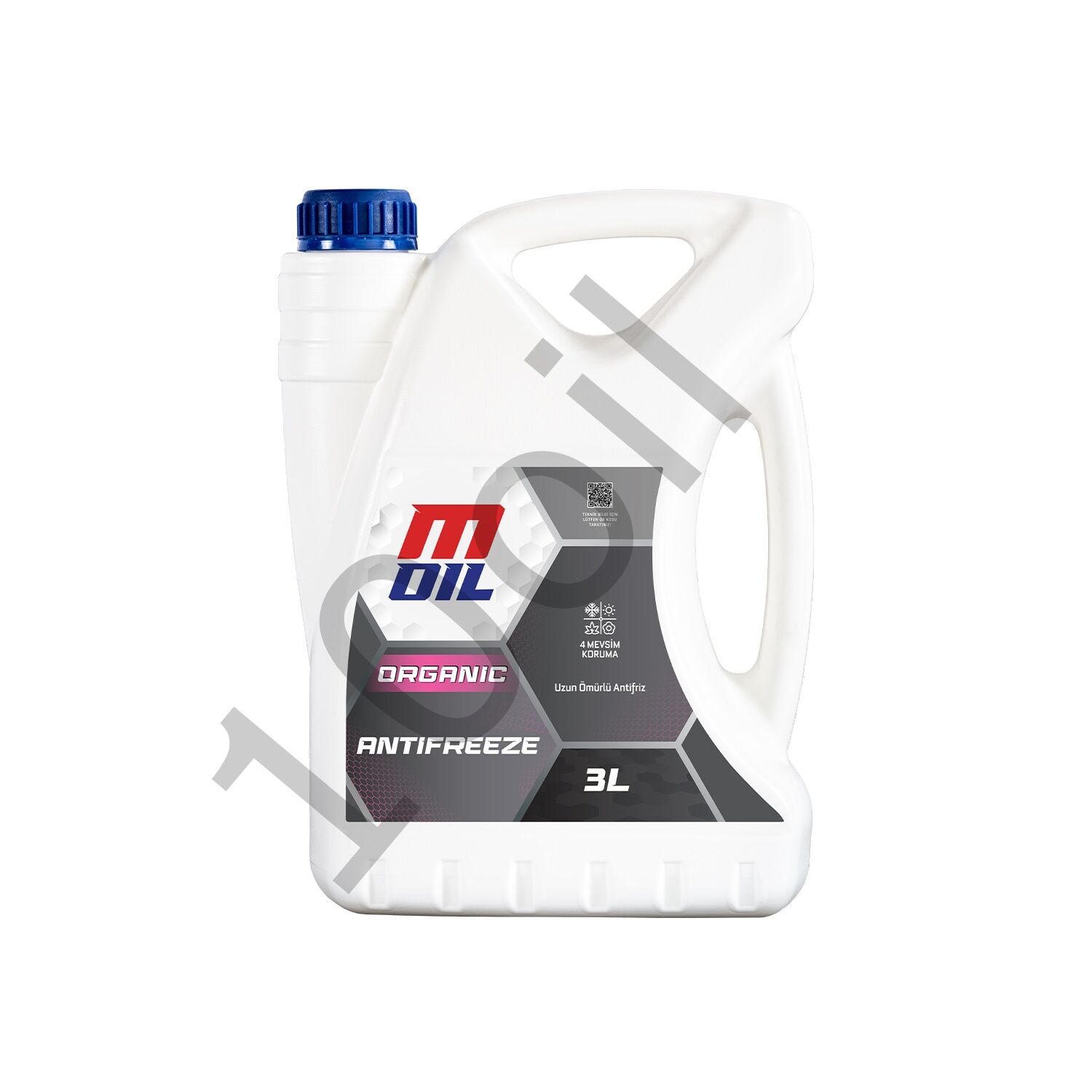 MOil Organik Antifriz - 3 Litre