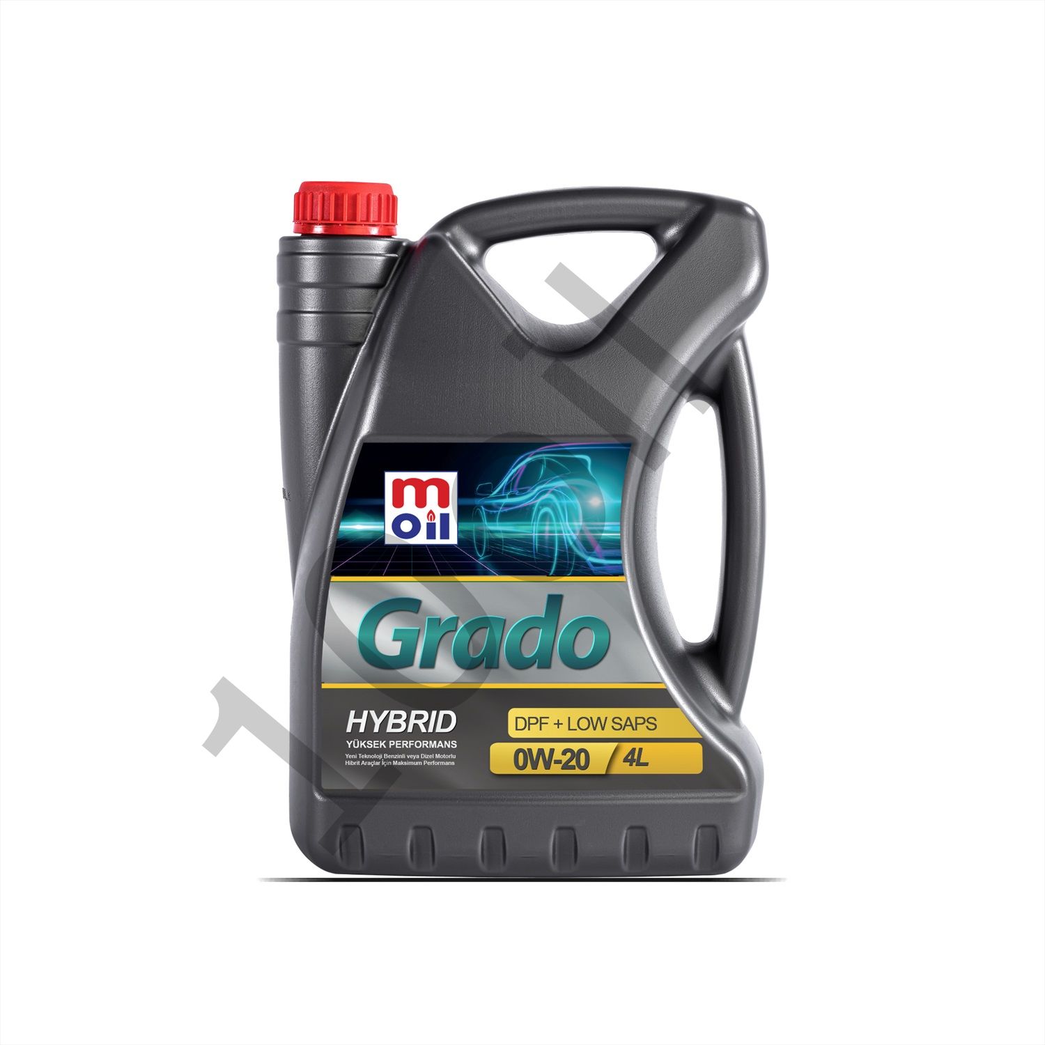 MOil Grado Hybrid 0W-20 Motor Yağı 4 Litre