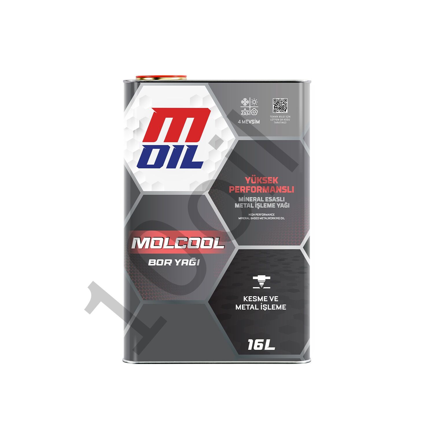 MOil MolCool Bor Yağı - 16 Litre