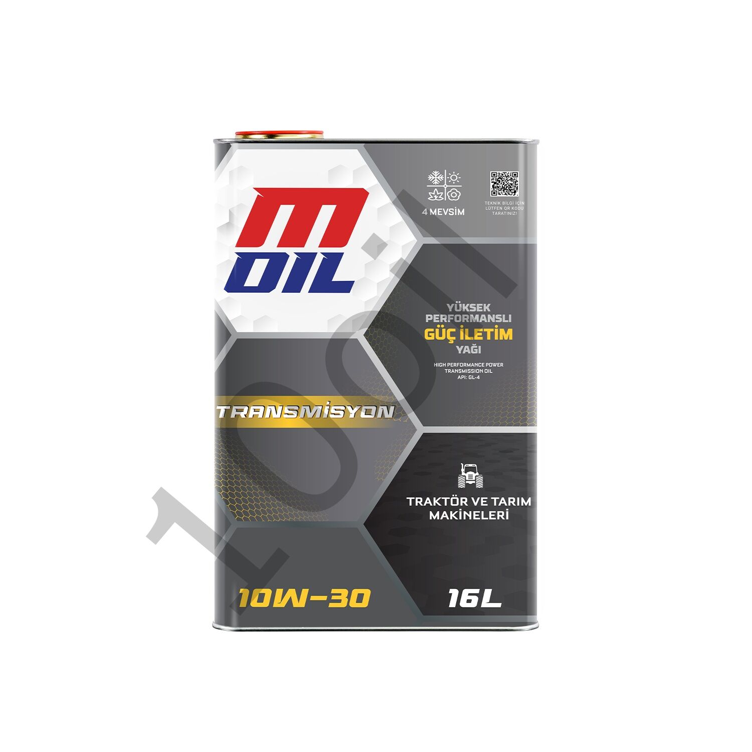MOil Transmisyon 10W-30 Motor Yağı - 16 Litre