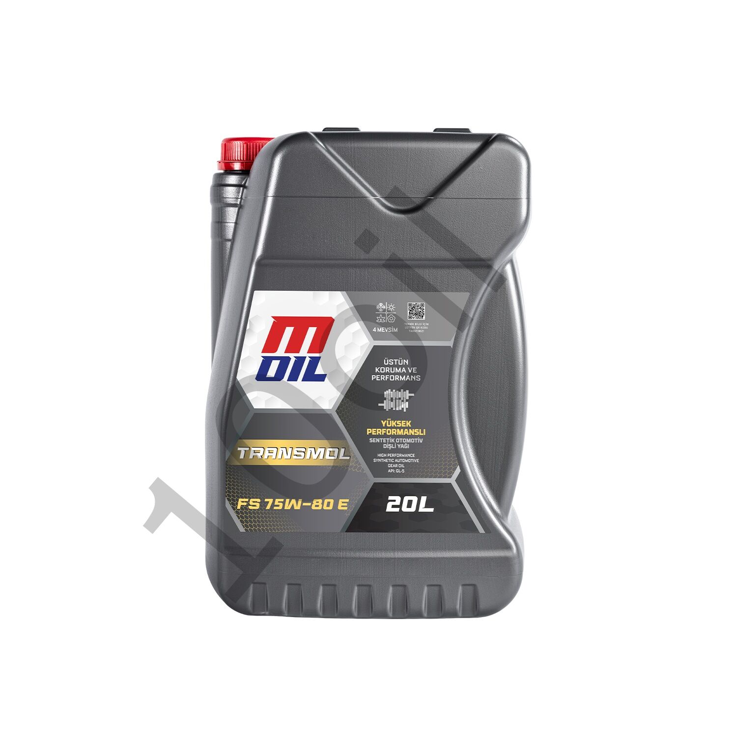 MOİL TRANSMOL FS 75W-80E Full Sentetik Motor Yağı - 20 Litre