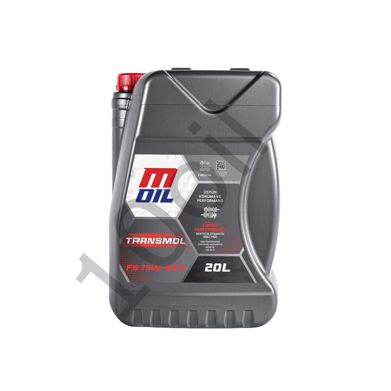 MOİL TRANSMOL FS 75W-90E Full Sentetik Motor Yağı - 20 Litre