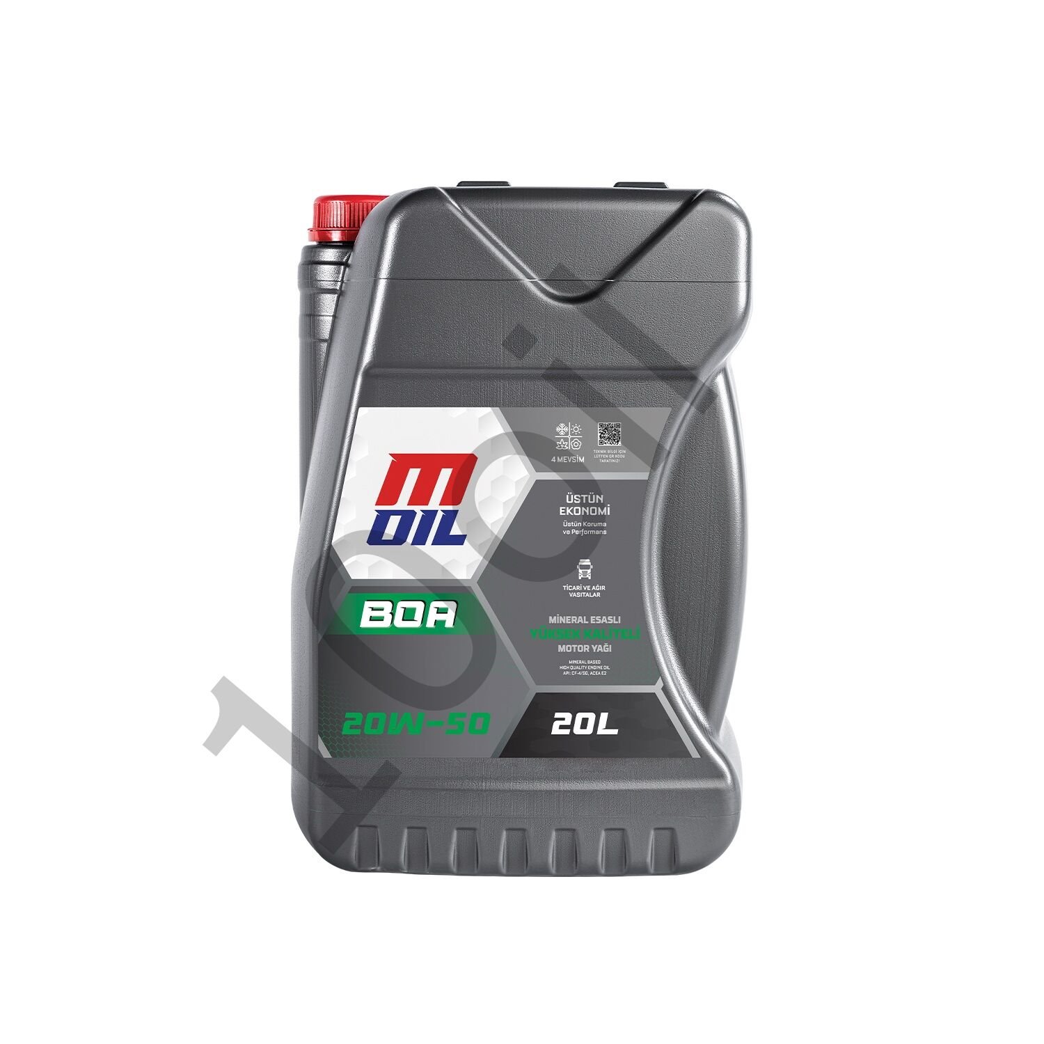 MOil Boa 20W-50 Motor Yağı - 20 Litre