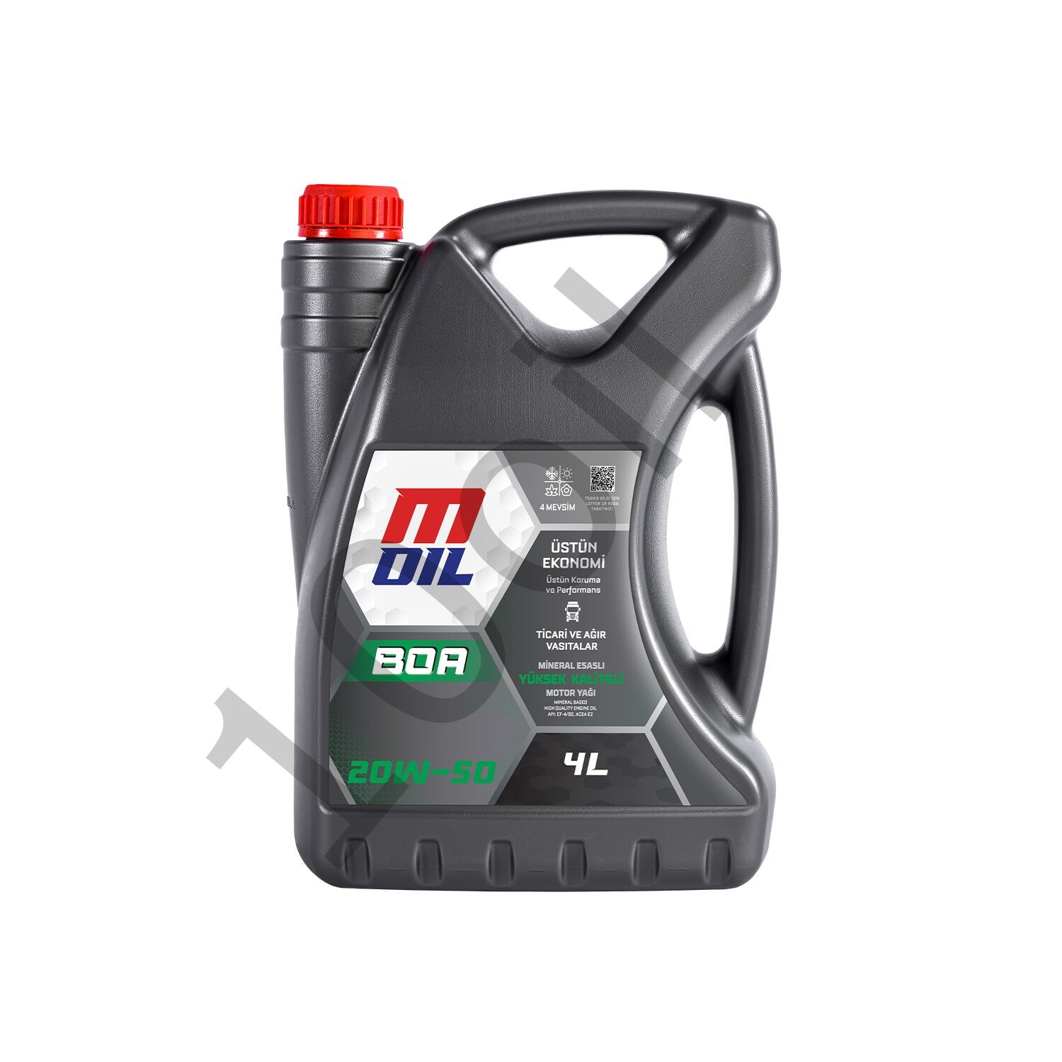 MOil Boa 20W-50 Motor Yağı 4 Litre