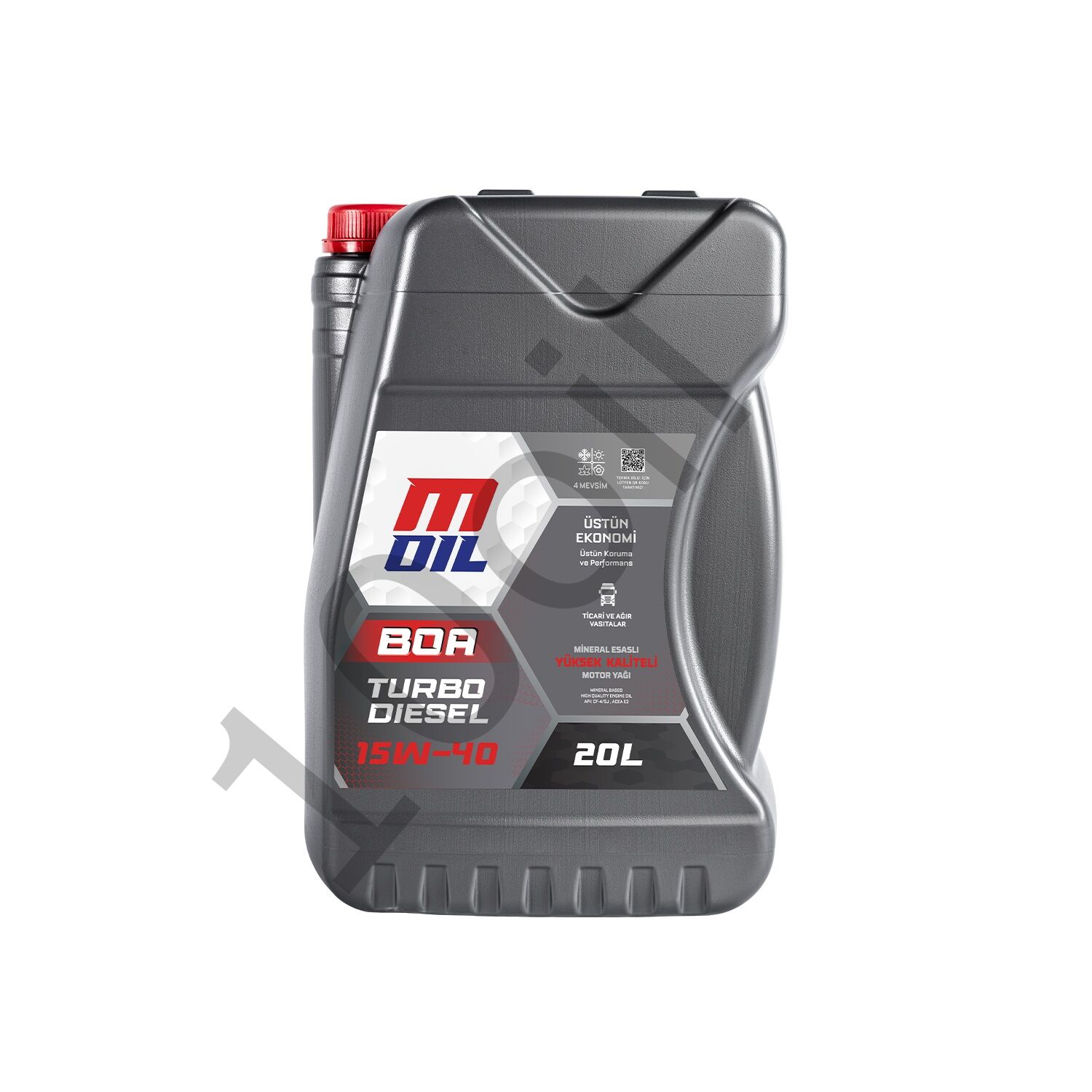 MOil Boa Turbo Diesel 15W-40 Motor Yağı 20 Litre