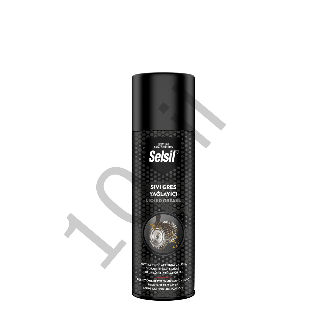 Selsil Sıvı Gres Yağlayıcı Sprey 500 ml (24 Adet)