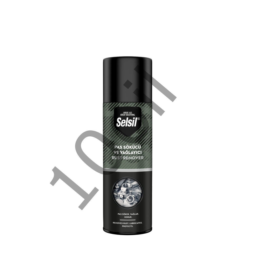 Selsil Pas Sökücü ve Yağlayıcı Sprey 200 ml (36 Adet)