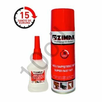 Zimak Hızlı Yapıştırıcı Set 400 Ml (24 Adet)