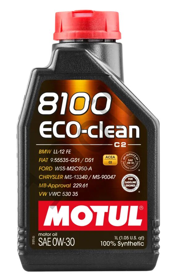 MOTUL 8100 Eco-Clean 0W-30 Motor Yağı - 1 Litre
