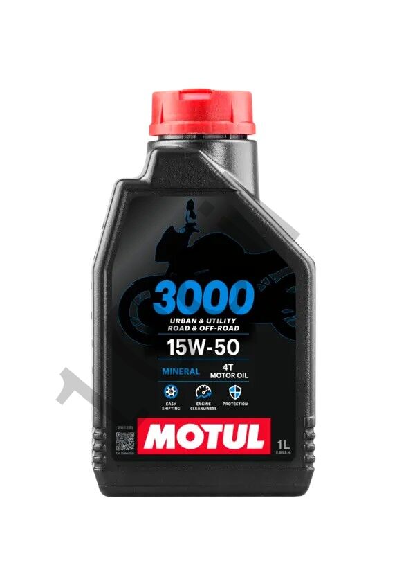 Motul 3000 15W-50 4T Motor Yağı 1 Litre