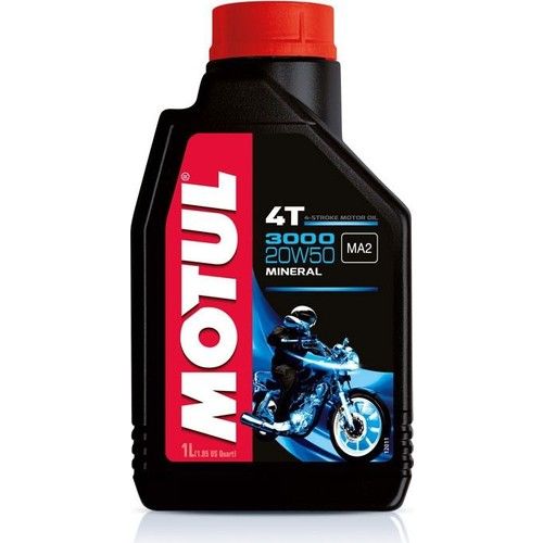 Motul 3000 20W-50 4T Motor Yağı 1 Litre