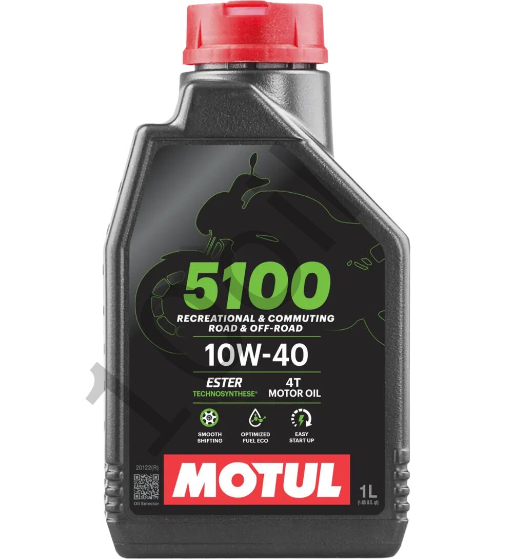 Motul 5100 10W-40 4T Motor Yağı 1 Litre