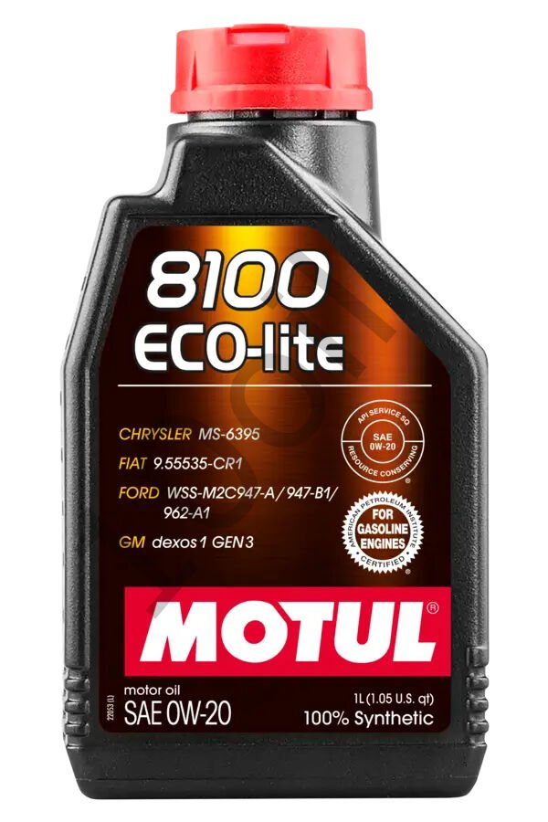 MOTUL 8100 ECO-LITE 0W-20 Motor Yağı 1 Litre