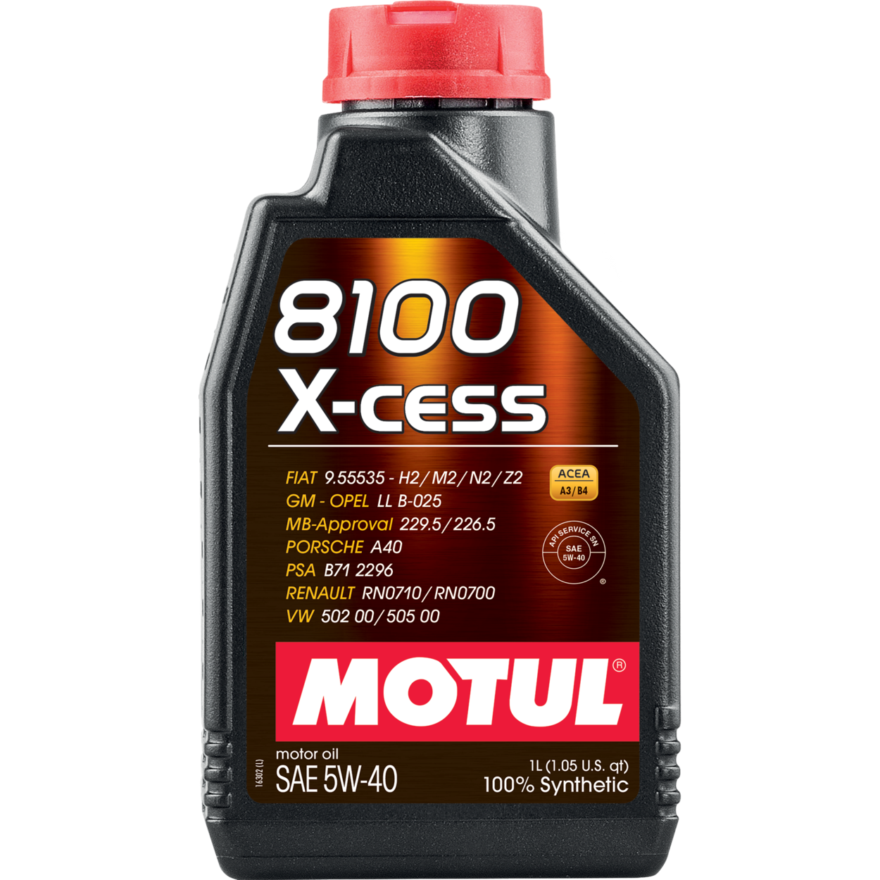 MOTUL 8100 X-CESS 5W-40  1 Litre