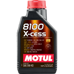 MOTUL 8100 X-CESS 5W-40  1 Litre