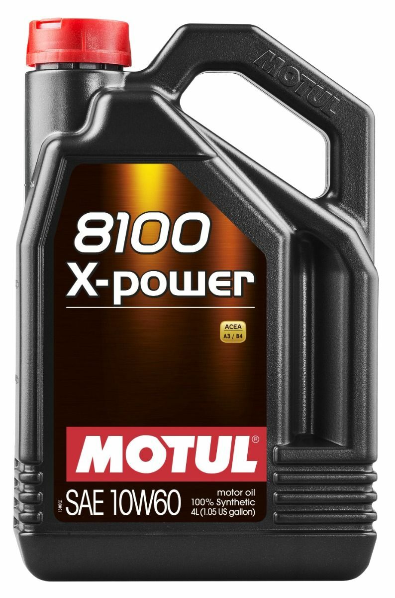 MOTUL 8100 X-POWER 10W-60 Motor Yağı - 4 Litre