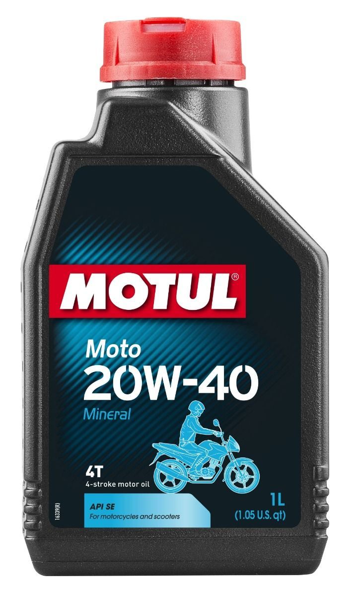 MOTUL MOTO 20W-40 Mineral Motosiklet Yağı 1 Litre